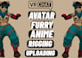 edit create vrchat avatar custom avatar 3d character furry vtuber